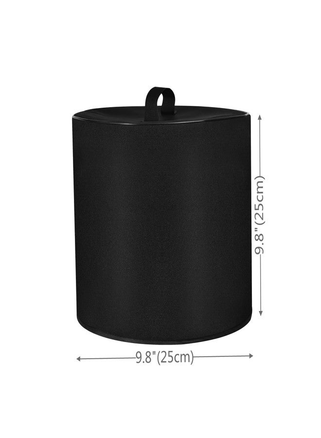 AF-WAN 2 Qt Rice Cooker Dust Cover, Compatible With AROMA ARC-914SBD/2 QT Compact Rice Cooker CRS2010BS (Black/Light Grey, Water-Resistant Nylon) - Image 5